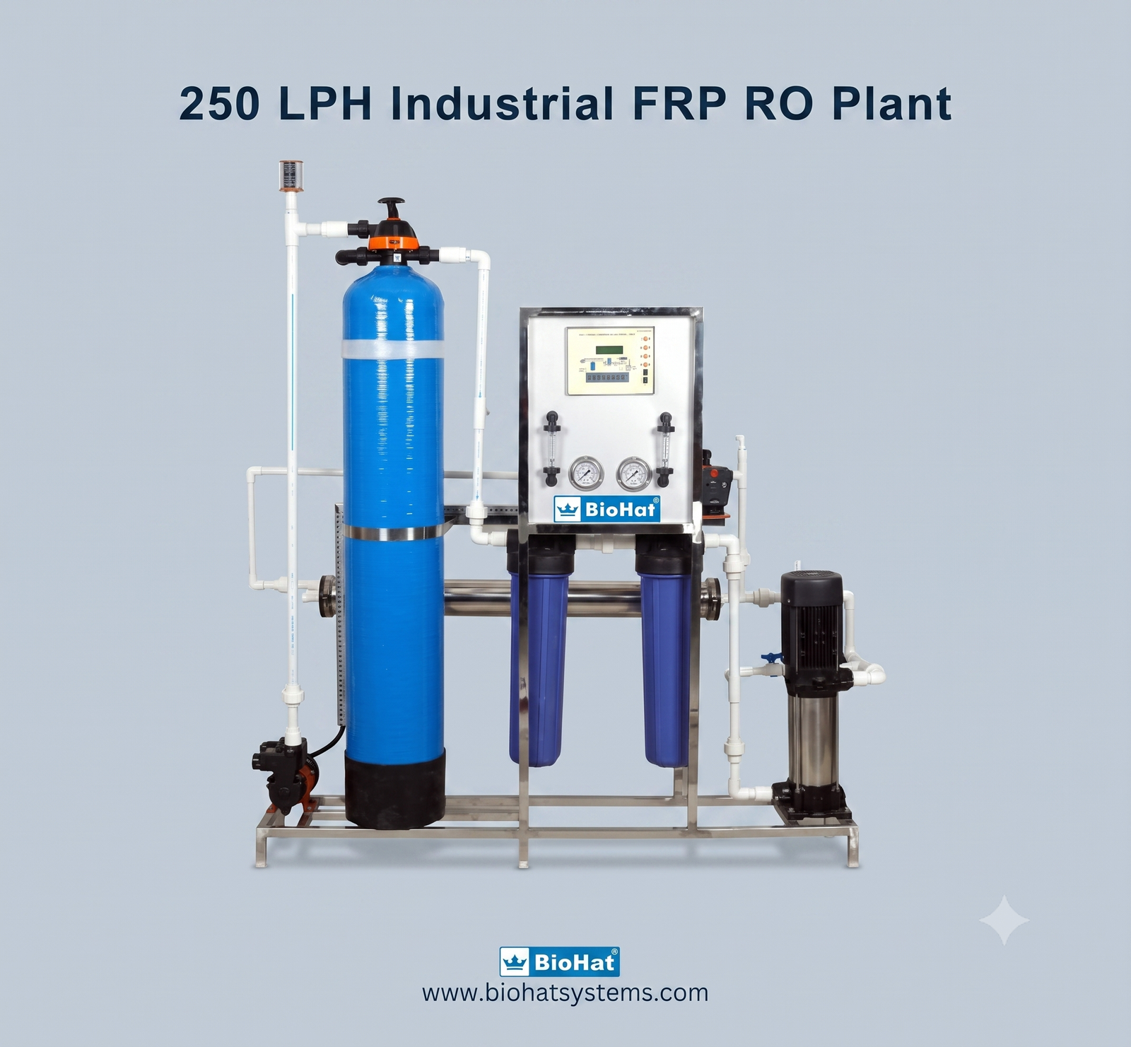 250 LPH RO Plant